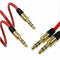 3.5mm Jack Male to Male Stereo Headphone Car Aux Audio O0I7 Extension UKPL O5N2