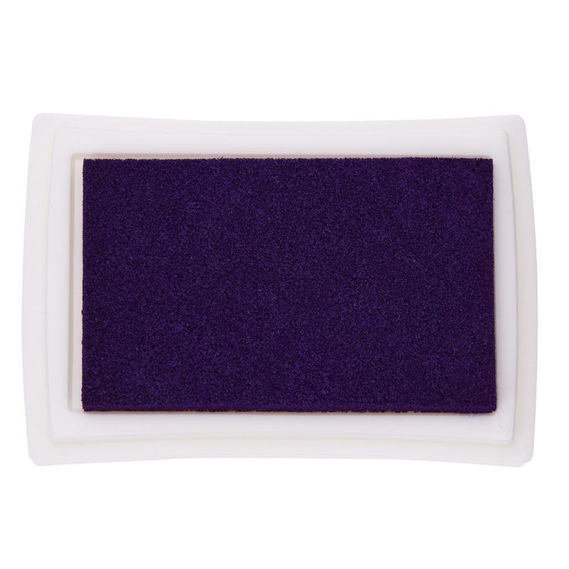 Inkpad DIY Home Stamp Ink Pad Scrapbooking Printing Stationery(Purple) Newly