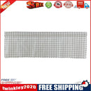 Short Curtain Shading Curtains Home Decor for Window Screen (White Grid)