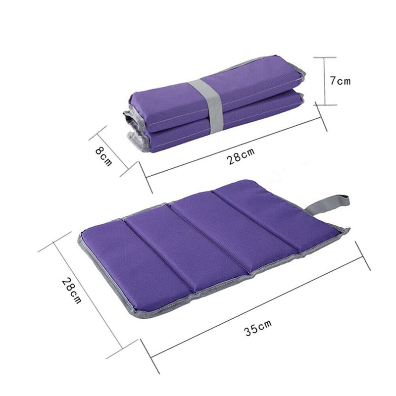 4-Fold Camping Cushion Seat Foldable Sitting Hiking Seat Pad for Outdoor Picn