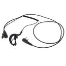 Hotels 2 PIN Earpiece Headset Walkie Talkie Headset Microphone Headset Ear Hook