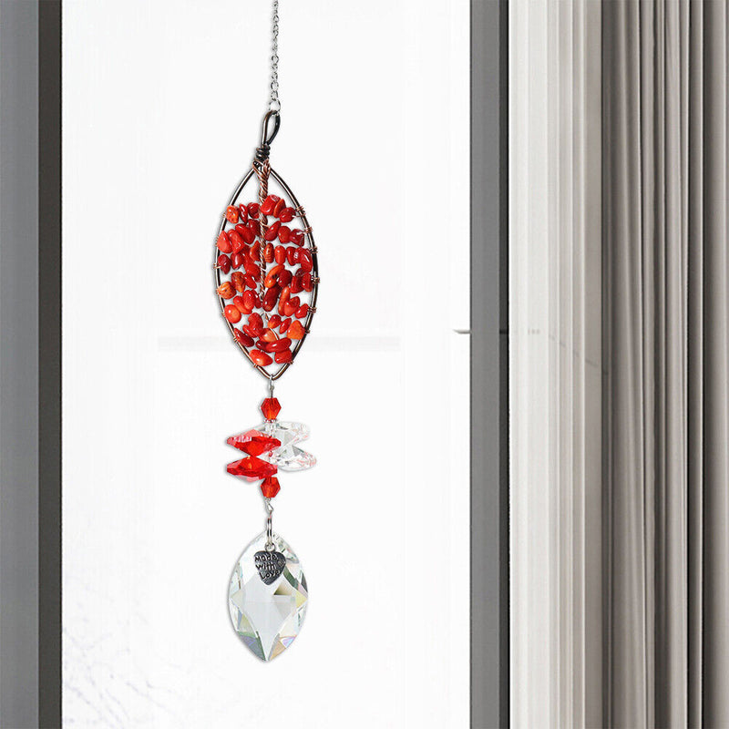 Crystal Prism Ball Pendant Window Hanging Ornament Garden Decorative Access