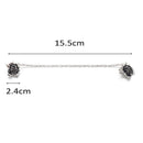 Flowers Pins Shawl Brooch Cardigan Clip Duck Clip Clasps Shirt Collar Clips
