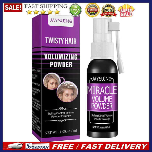 Men Womens Fluffy Dust Hair Spray Volume Hair Styling Powder Hairdressing Too