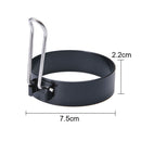 Fried Omelette Pancake Maker Circle Round Non Stick Metal Egg Frying Rings