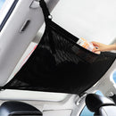 Universal Car Ceiling Storage Net Bag Grave Handle Drawstring Sundries Organizer