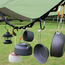 Outdoor Camping Lanyard Hanger 6.5ft Hanging Rope for Bags Lantern Lamp