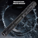 Pen Light Mini Portable LED Flashlights Waterproof Switch Camping Hiking To