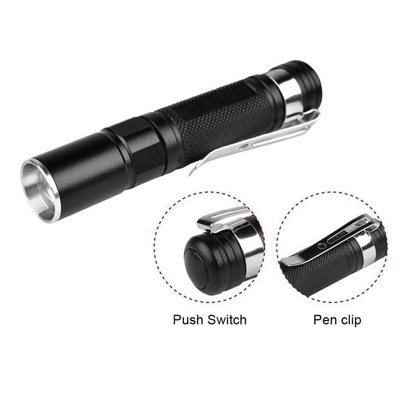 XPE LED Flashlight Torch Light Flashlight Mini Pen Lamp Powerful Flashlight