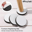 Chair Fittings Furniture Leg Heightening Table Foot Pads Height Control