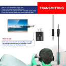 TV Wireless 3.5mm Jack Adapter Transmitter 2 IN 1 Audio Receiver Bluetooth 5.0