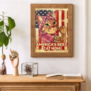 5D DIY Diamond Painting Kits Full Round Drill Mom Cat Mosaic Art (B4496)