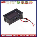 Plastic Car Electromobile Motorbike Voltage Meter 0-100V Voltammeter(Black)