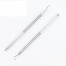 Nail Gel Cleaner Stick Rod Set Dual-ended Cuticle Pusher Nail Polish Remover