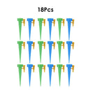 Drip Irrigation Automatic Watering Spike for Plants (18pcs Mixed Color)