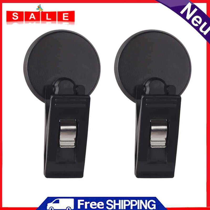 2x Car Interior Suction Cap Clips Removable Holder for Towel Glasses Ticket