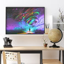 Full Round Drill Diamond Painting Galaxy Pictures Handiwork Wall Art Mosaic Kit
