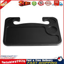 Car Vehicle Steering Wheel Desk Tray for Eating Laptop (Black Large Boxed) Newly