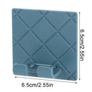 Wall Hanger Wall Hook Folding Cord Holder Adhesive Storage Hanger Double Hook
