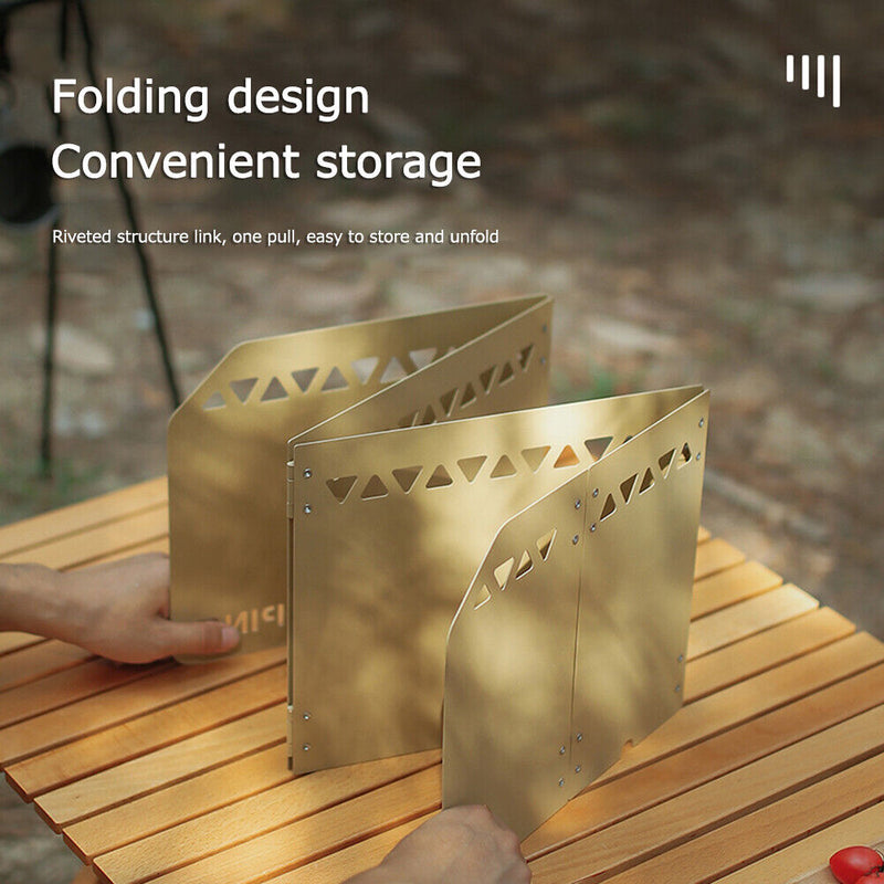 Outdoor Stove Windscreen Lightweight Camp Stove Windscreen Camp Cooking Sup