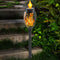 #A Solar LED Flame Torch Lights Outdoor Waterproof IP65 Pathway Lawn Landscape L