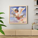 5D Diamond Painting Angel Girl Set Full Round Mosaic Pictures DIY Home Deco