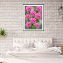 5D Diamond Painting Flower Full Round Drill DIY Rhinestone Picture for Wall Home