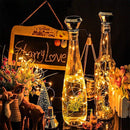 LED Diamond Shaped Cork Light Wine Bottle Stopper String Lights for Party Decor