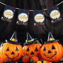 Digital Printed Waterproof Garden Flag Polyester Halloween Banner (Green)