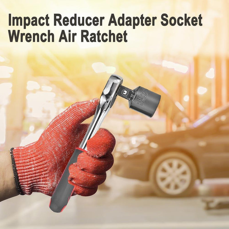 Impact Reducer Adapter Socket Wrench 3/8 1/2 Drive Air Ratchet (1/2 to 3/8)