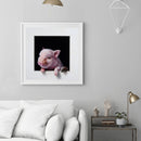 Pig and Mouse Oil Paint By Numbers DIY Handpainted on Canvas Home Decorations