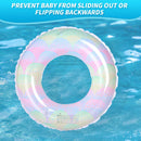 #A PVC Safety Float Circle Ring Heat-Resistance Pools Accessories Kids Infant Sw