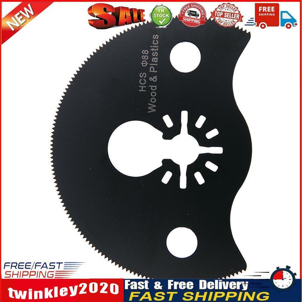 1pc 88mm Semi Circular HCS Segment Saw Blade Oscillating Multi Power Tools Newly