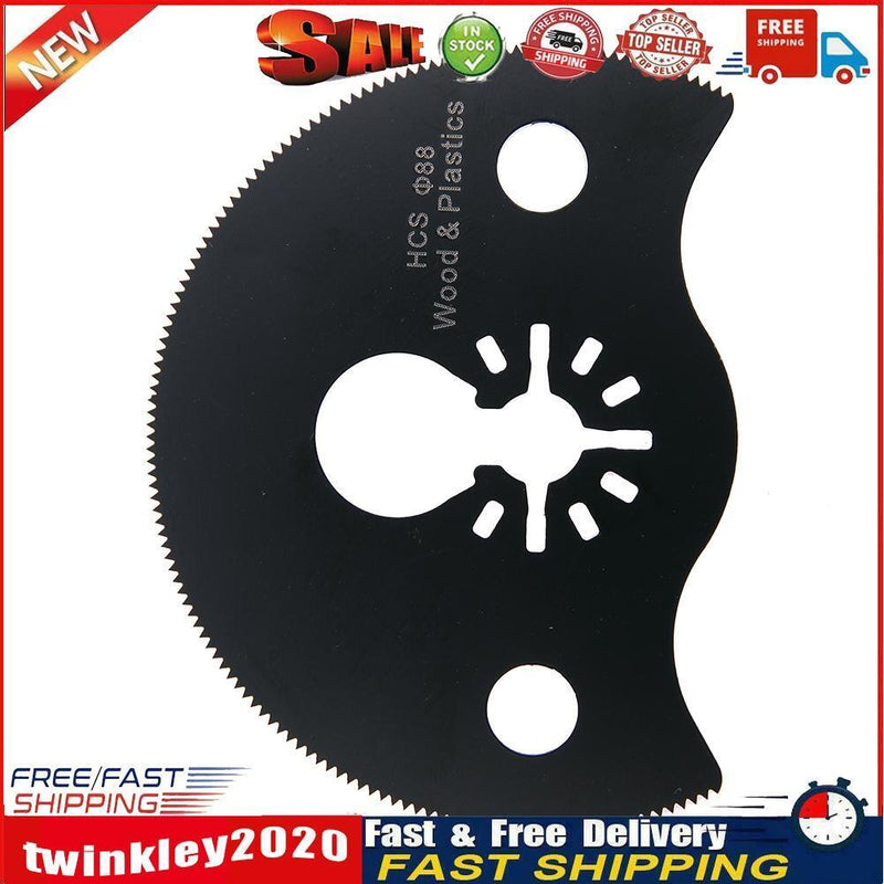1pc 88mm Semi Circular HCS Segment Saw Blade Oscillating Multi Power Tools Newly