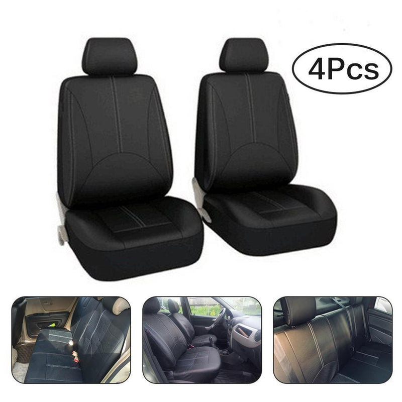 Universal PU Leather Car Seat Cover Set Seat Protector Auto Styling Accessories