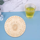Wooden Pendulum Board Metaphysical Altar Coaster Sign Decor (No. 2 15cm) Newly