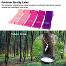 5pcs Gym Exercise Resistance Band Belt Women Indoor Yoga Workout Fitness Ro