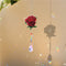 Angel Tears Diamond Sunburst Wind Chime Handmade Crystal Light Catching Pen