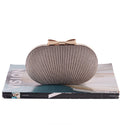 Fashion Evening Clutch Bag Women Pleated Bridal Banquet Wedding Party Handbags