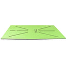 Golf Swing Training Mat Batting Direction Mark Pad Practice Equipment (4mm)