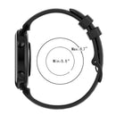 20mm Silicone Wristband Strap for Huawei Honor Magic Watch 2 42mm (Black)