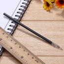 12pcs/Set Diamond Head Refills Roller Ball Gel Pen Refill Stationery(Black)