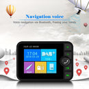 C6 Car DAB Radio Receiver FM Transmitter Bluetooth-compatible Handsfree Mus