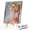 Broken Angel Canvas Painted Oil Paint By Numbers Wall Art Modern Bedroom Decor