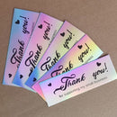 Card Thank You Cards Greeting Labels For Supporting My Small Business