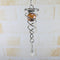 DIY Rotating Wind Chime Novelty Metal Hanging Sculpture Wind Chime Bell (A)