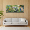 Leaf Oil Paint By Numbers Kits DIY Handpainted on Canvas Wall Art Picture Crafts