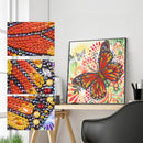 Diamond painting 5D DIY butterfly shaped diamond yx387