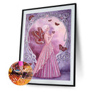 Diamond Embroidery Drawing Angel Woman Part Diamond Painting Kit for Wall Gif