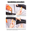 Mountain Bike Repair Kits Pulling Levers Cycling MTB Tyre Patches Puncture Sets